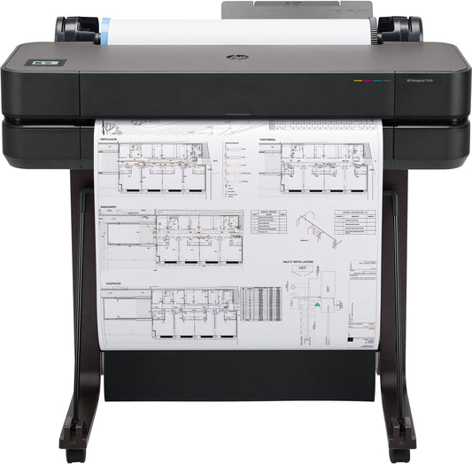 Plotter A1 24T630 4Ink Lan Usb 30Sec A1 Piedistallo E Raccoglitore - Visualizzazione dettagliata