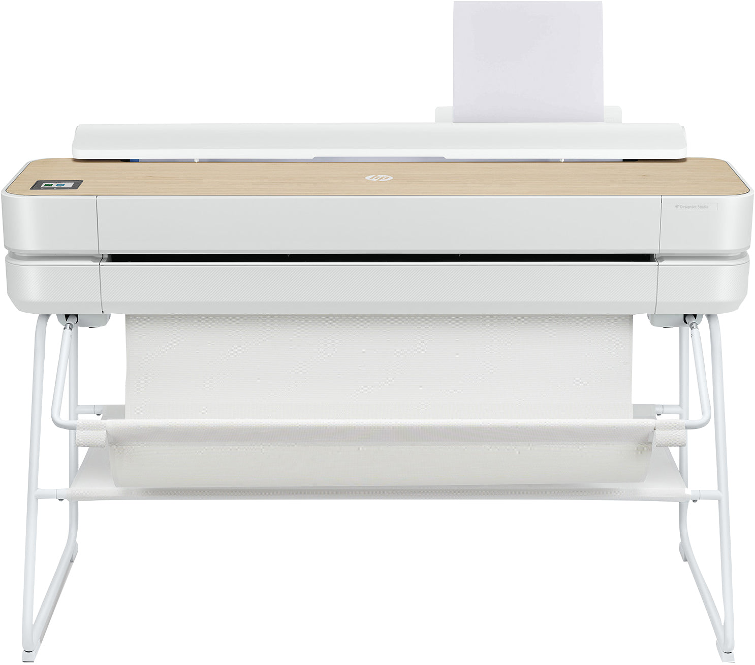 Plotter A0 36Designjet Studio 25Sec A1 Bianco Con Finitura Legno - Visualizzazione dettagliata