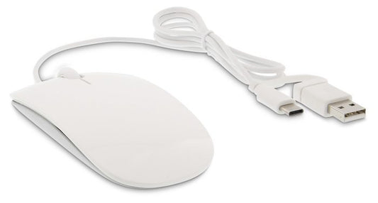 Mouse Usb C Lmp White Italia - Visualizzazione dettagliata
