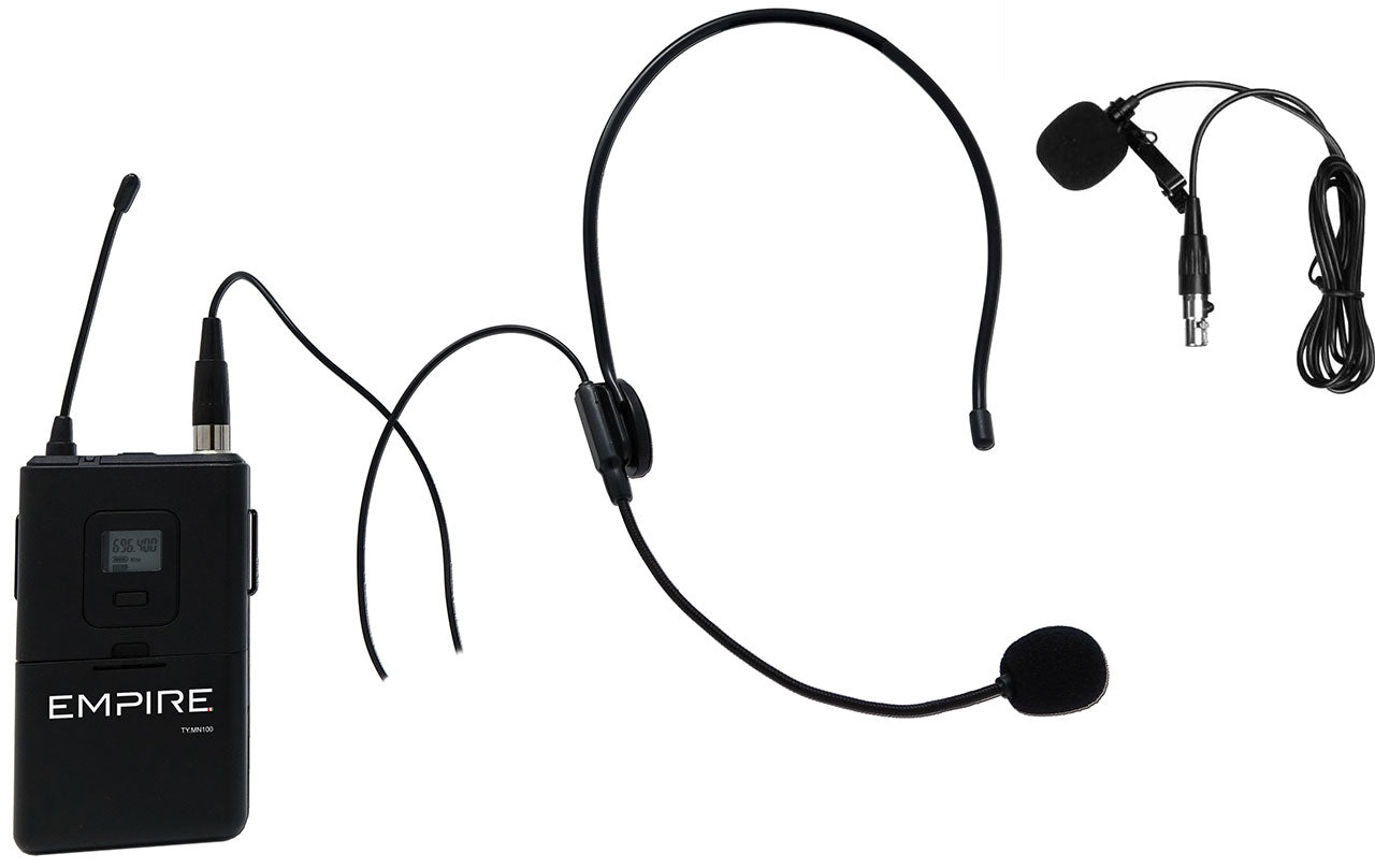 Microfono Empire Neck Lavalier Uhf Con Ricevitore - Visualizzazione dettagliata