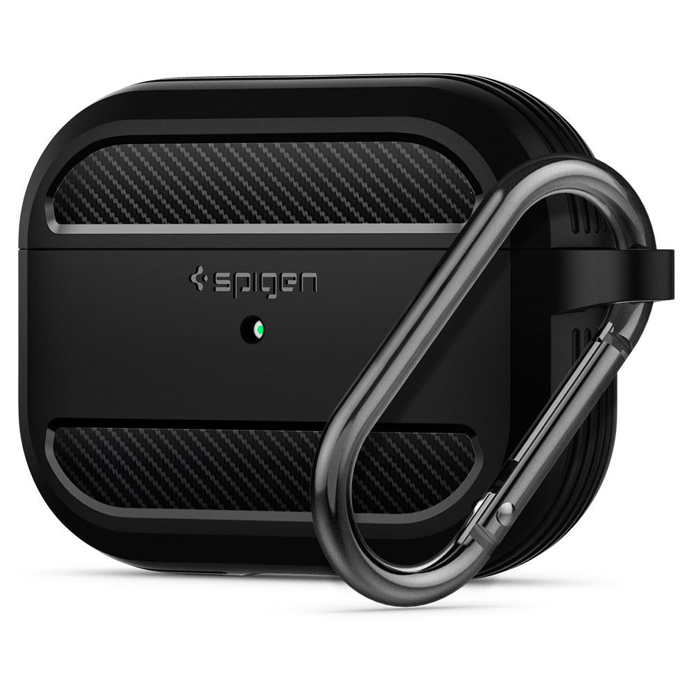 Custodia Rugged Armor Airpods Pro B Matt Black - Visualizzazione dettagliata
