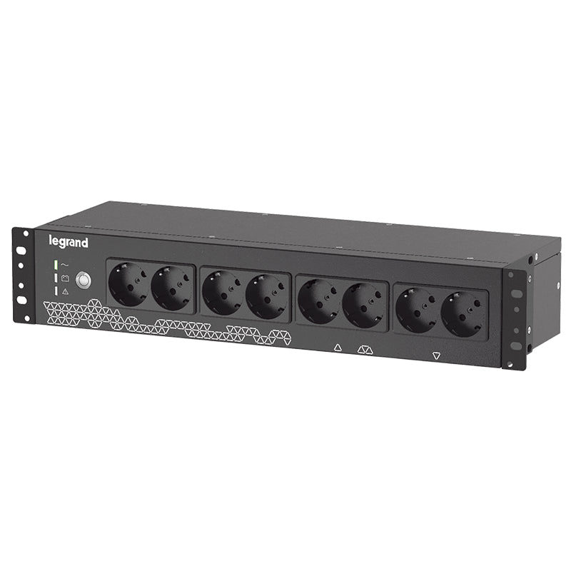 Ups 800 Va Rack Keor Pdu 8 Schuko Nero - Visualizzazione dettagliata