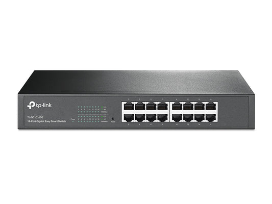 Switch 16P Gigabit Easy Managed Tpl Ink Kit Montaggio Rack - Visualizzazione dettagliata