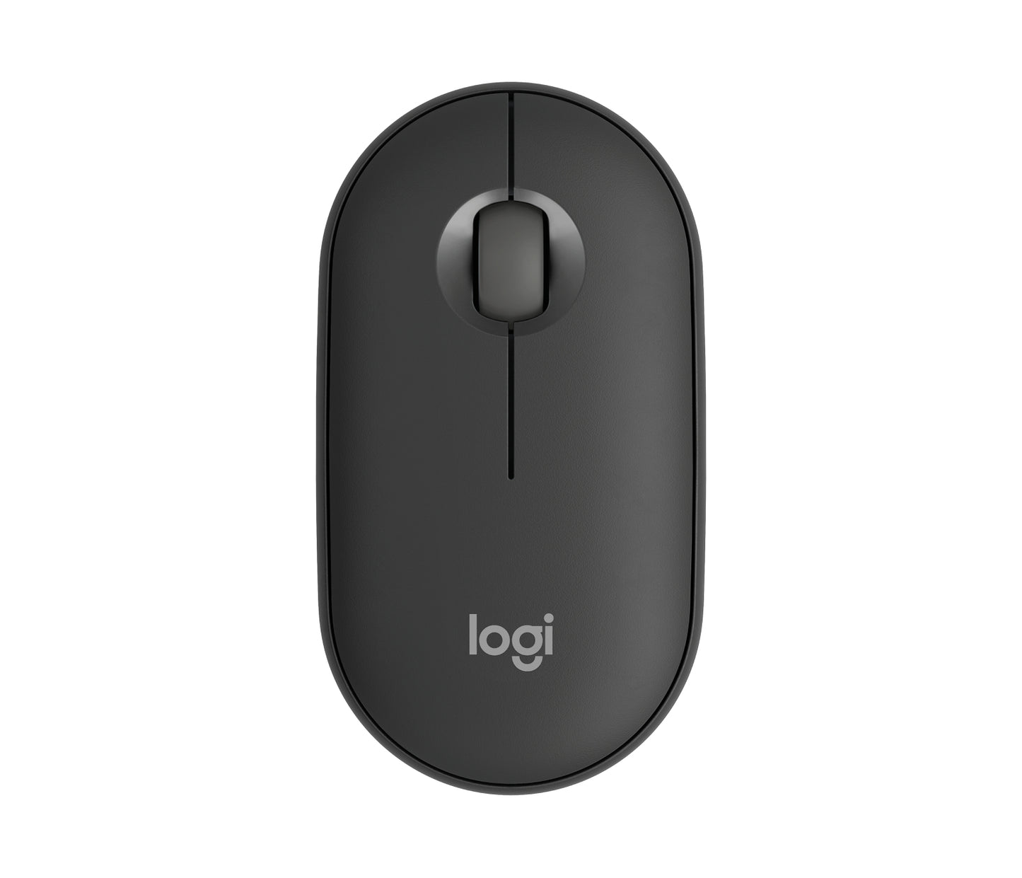Mouse M350 Log Pebble Ii Graphite Con Scrolling Bluetooth - Visualizzazione dettagliata
