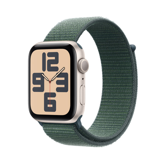 Watch Se 44Mm Galassia Gps Allumin Cinturino Sport Loop Lago Verde - Visualizzazione dettagliata