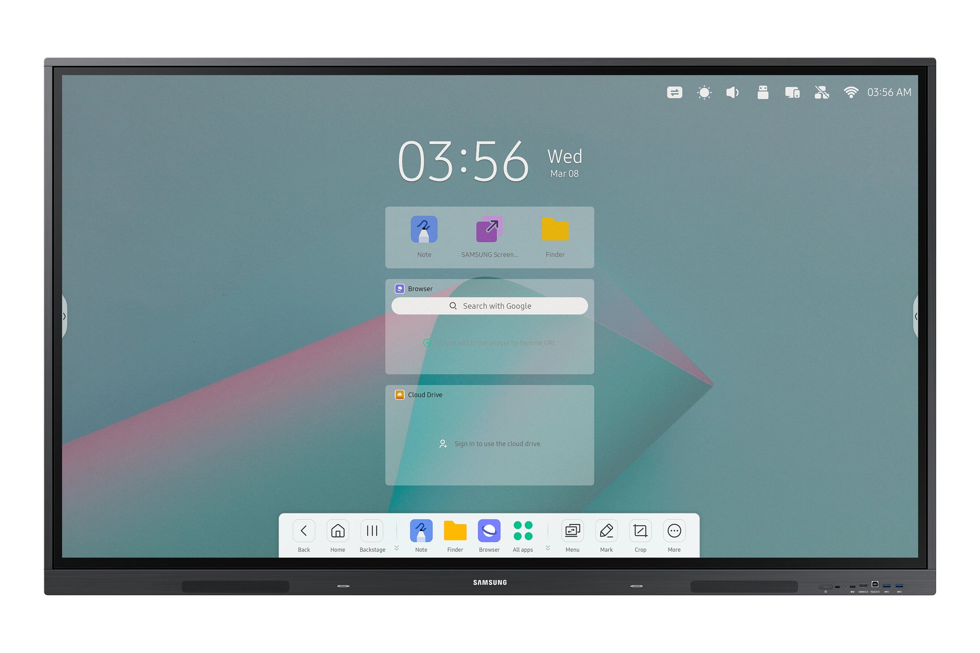 Mon 75Ds Samsung Flip Android 40T Touch Interattivo And11 Usbc 32Gb - Visualizzazione dettagliata