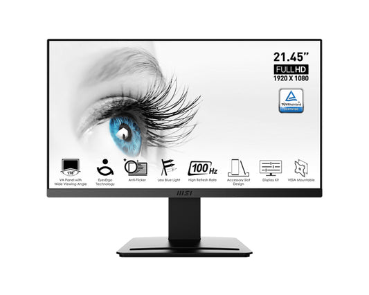 Mon 21 5 Va Hdmi Vga Led 16 9 Vesa Msi Pro Mp223 Black Vesa Fhd - Visualizzazione dettagliata