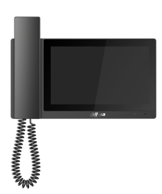 Videocitofono Unit Interna Lcd 7 Nero Ip Touch Screen Parete Sd - Visualizzazione dettagliata