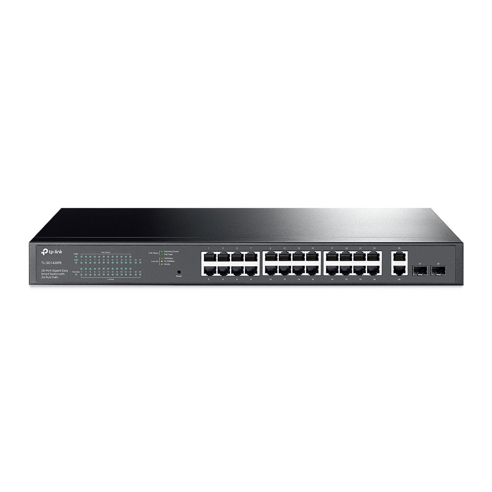 Switch 28P Gigabit 24P Rj45 Poe 2P Sfp - Visualizzazione dettagliata