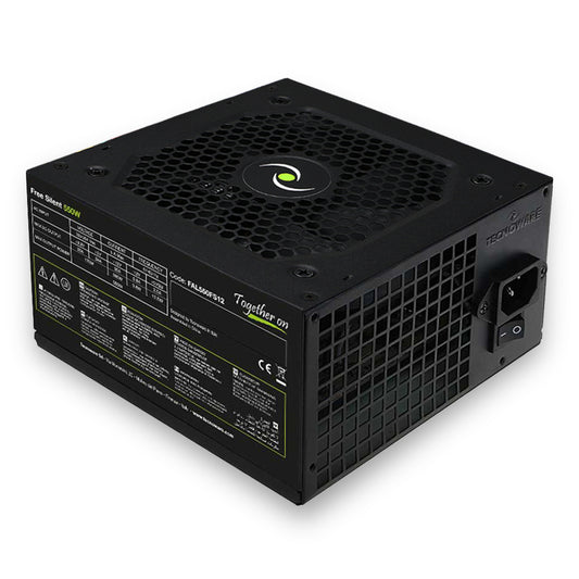 Alimentatore 550W 12Cm Free Silent 2 Sata 2 Molex Togheter On - Visualizzazione dettagliata
