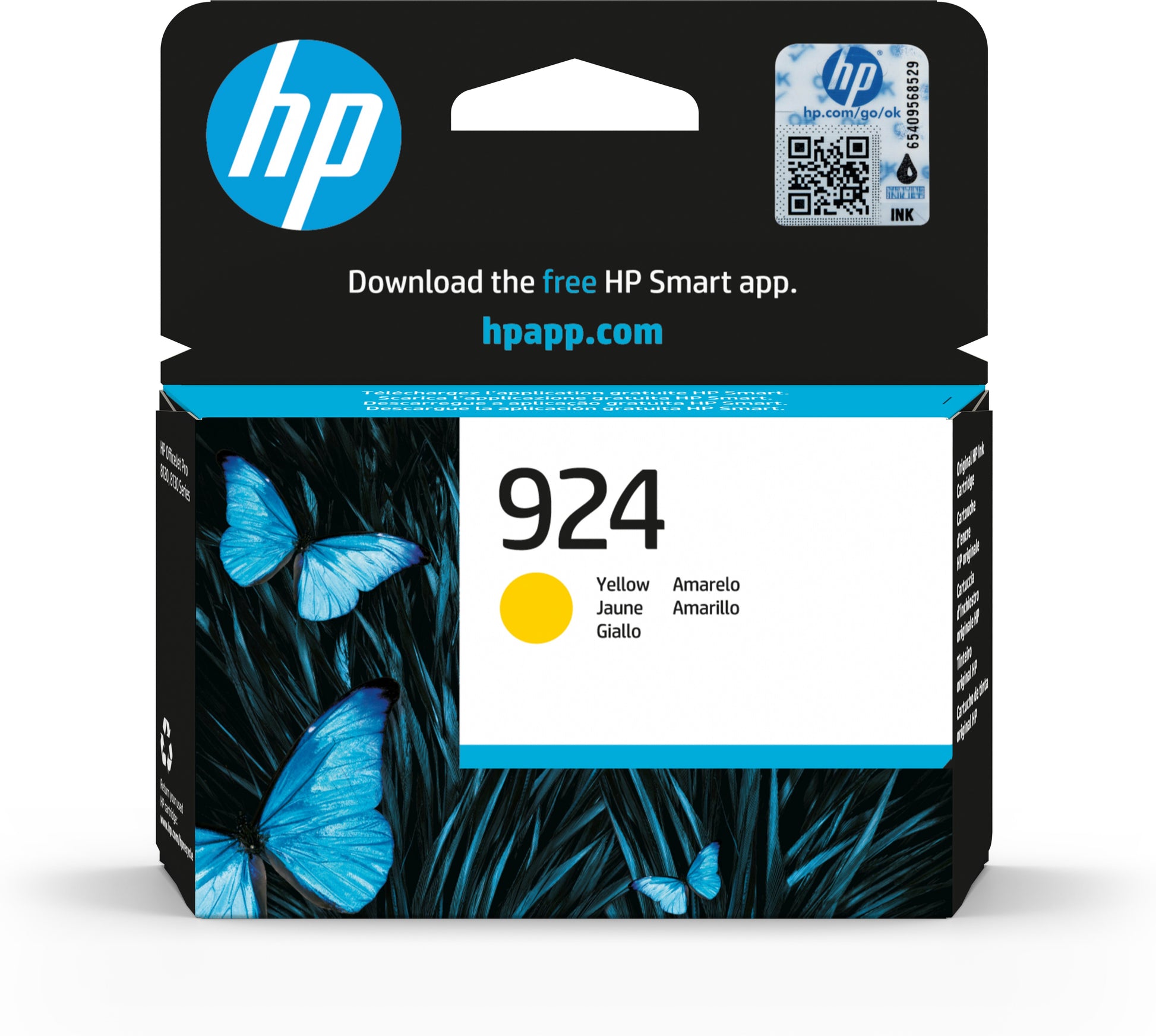 Ink 924 Giallo Officejet Pro 812 5 400Pag - Visualizzazione dettagliata
