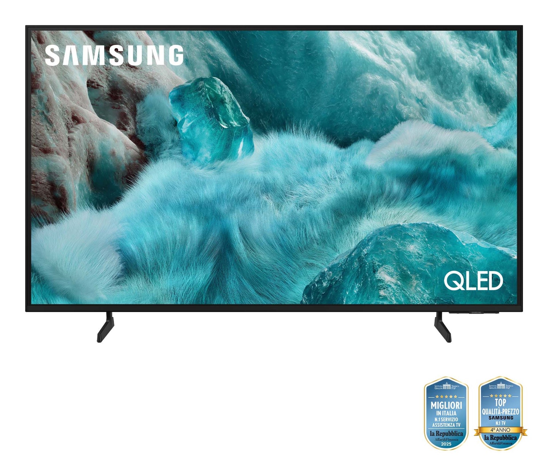 Tv 50 Sam 4K Uhd Qled Tv Smart Lan Dvt2 Dvbs2 Hdr10 Italia Qled - Visualizzazione dettagliata