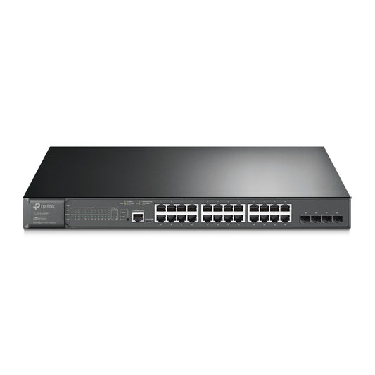 Switch 24P Rj45 Poe 4Slot Sfp 1P Usb Managed L2 - Visualizzazione dettagliata