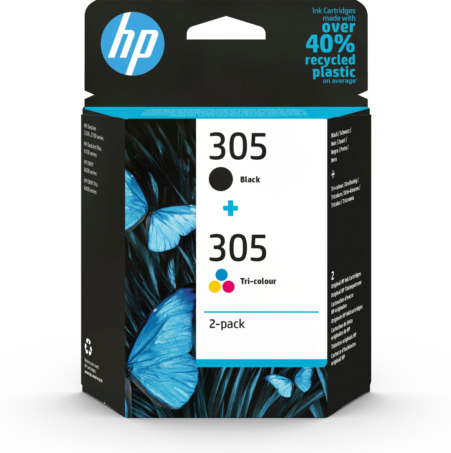 Ink 305 Multipack Cmyk Envy 6010 120 Pag 100Pg Colore - Visualizzazione dettagliata