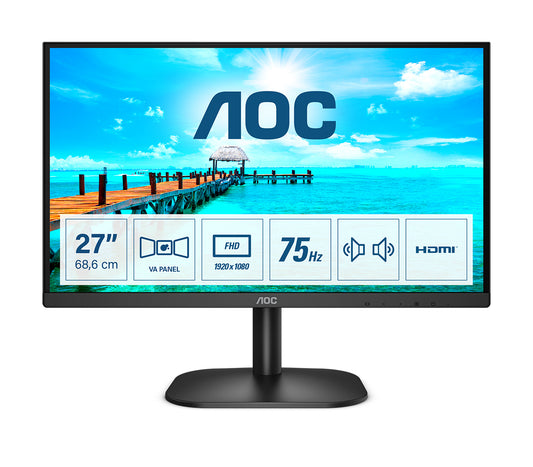 Mon 27Va Vga Hdmi 4Ms Mm Aoc 27B2Ama - Visualizzazione dettagliata