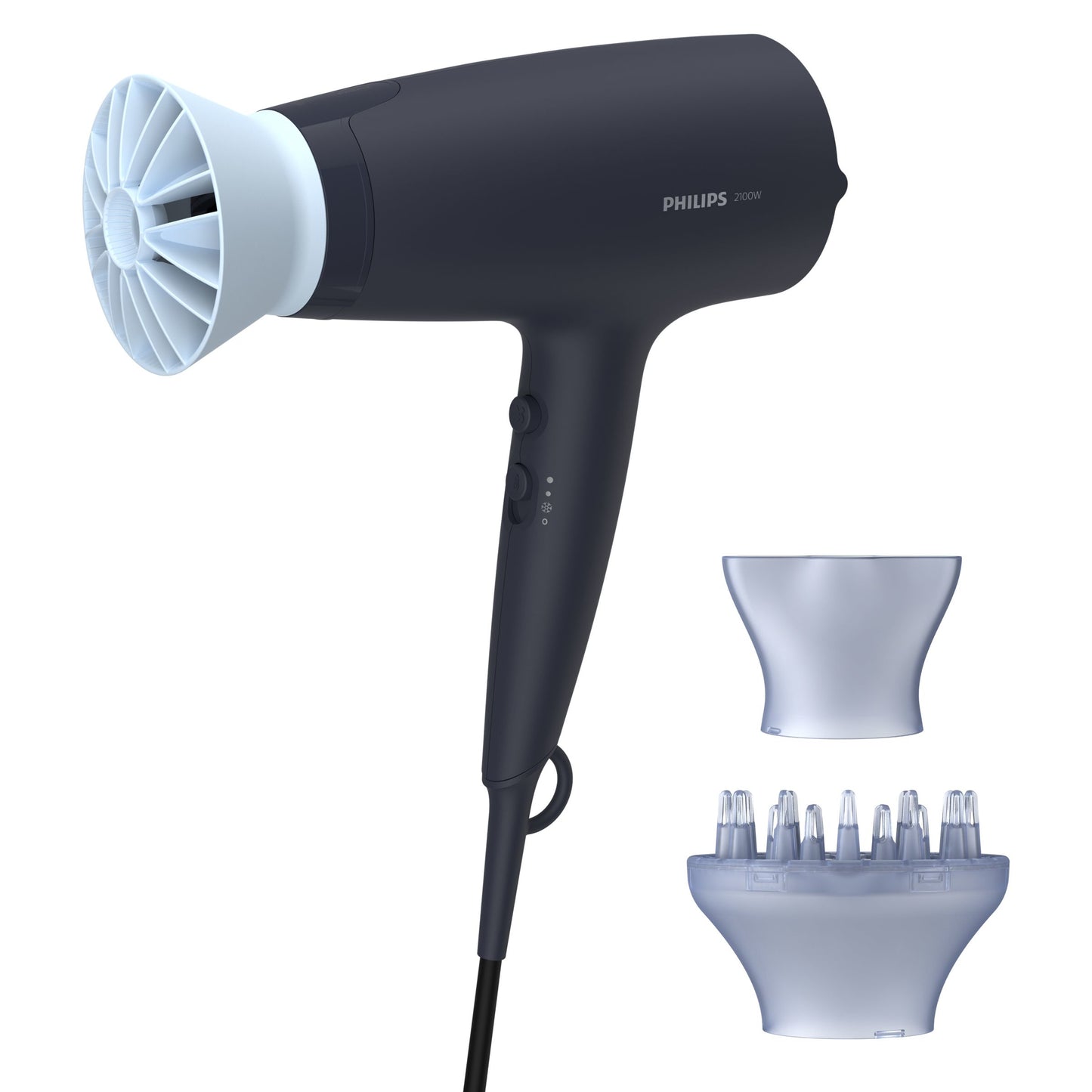 Philips Asciugacapelli Thermoshield Serie 3000 2100W Accessorio Diffus - Visualizzazione dettagliata