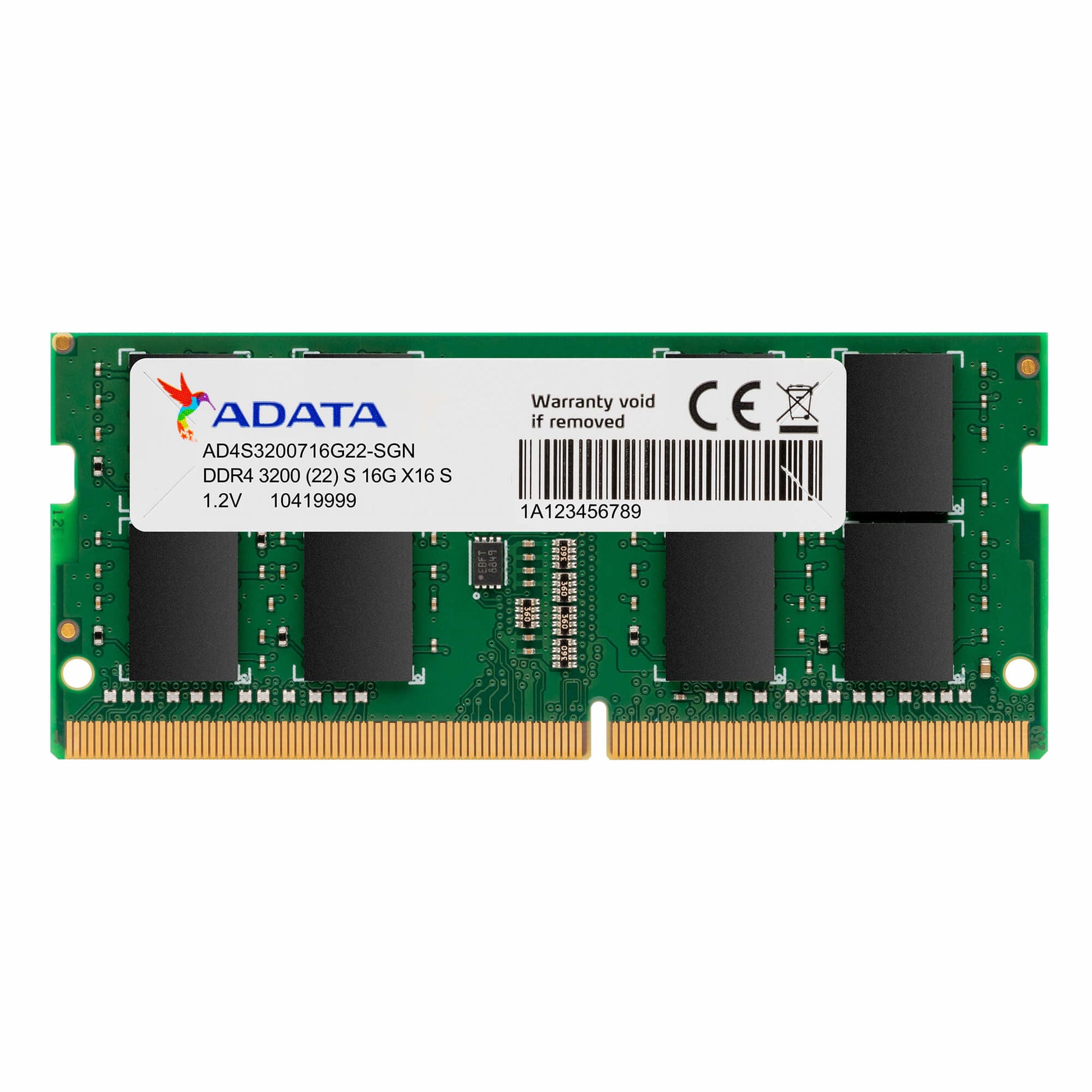 Ddr4 8Gb 3200 Mhz So Dimm Adata Bulk - Visualizzazione dettagliata