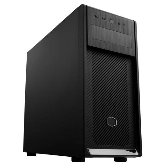 Case Mid Tower No Psu Elite E500 W Odd 2Usb3 Black - Visualizzazione dettagliata