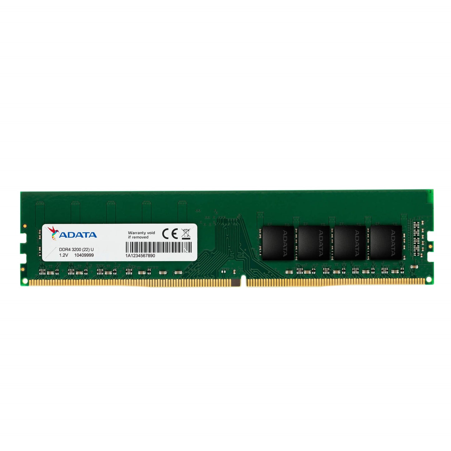Ddr4 8Gb 3200 Mhz Dimm Adata Cl22 Single - Visualizzazione dettagliata