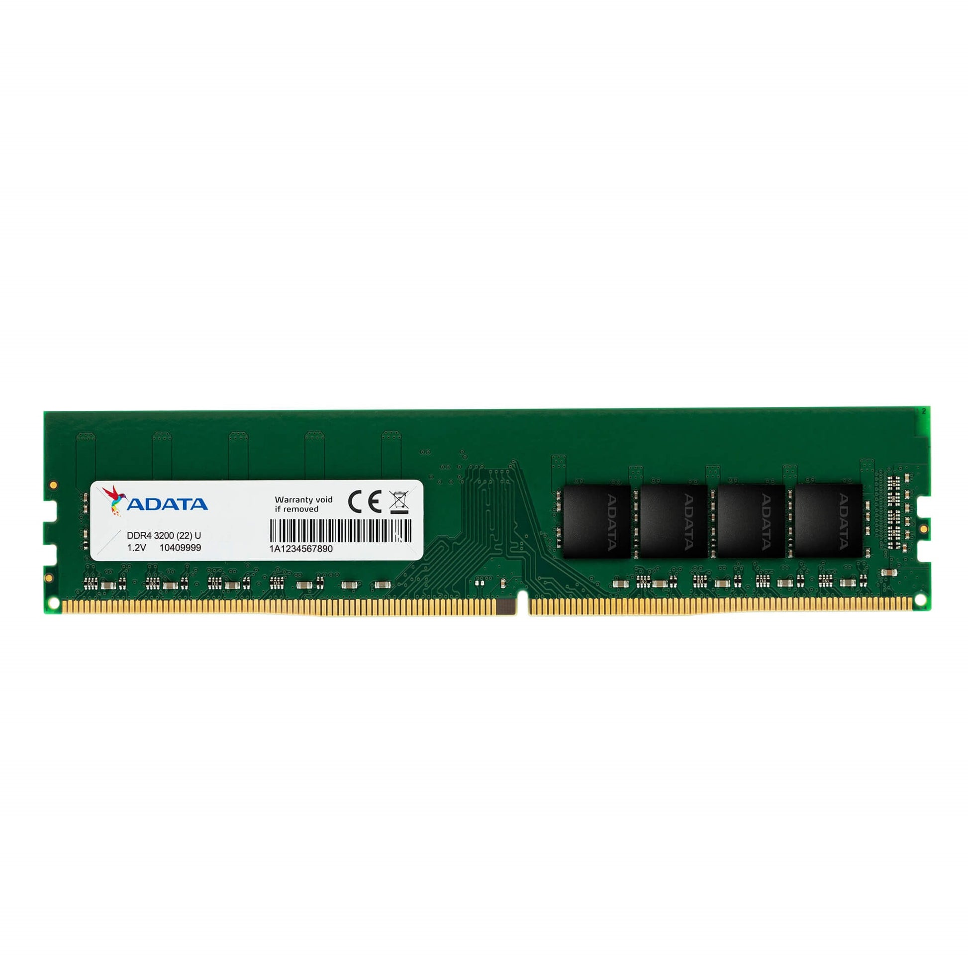 Ddr4 8Gb 3200 Mhz Dimm Adata Cl22 Single - Visualizzazione dettagliata