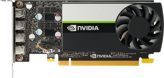 Vga Nvidia Quadro T1000 8Gb Ddr6 128Bit 4Xmdp Pci E Low Profile - Visualizzazione dettagliata