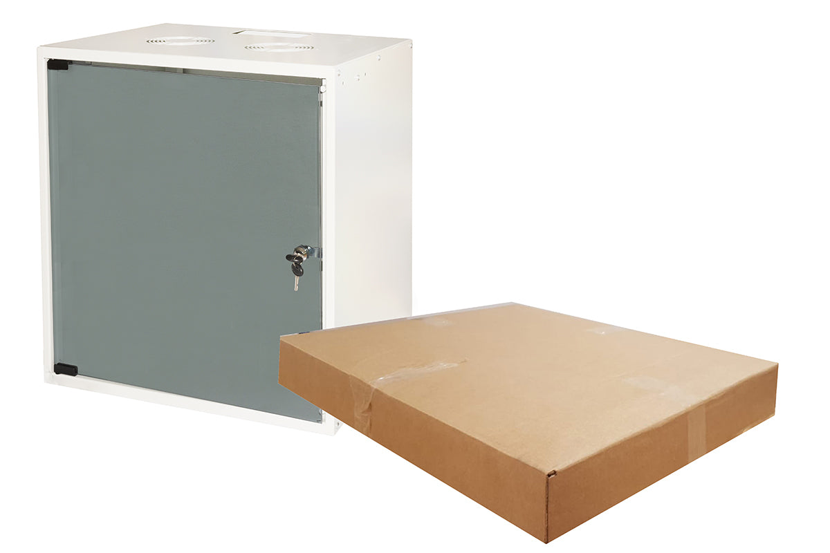 Armadio A Muro 19 12 Unit 595 540 400Mm Grigio Disassemblato - Visualizzazione dettagliata