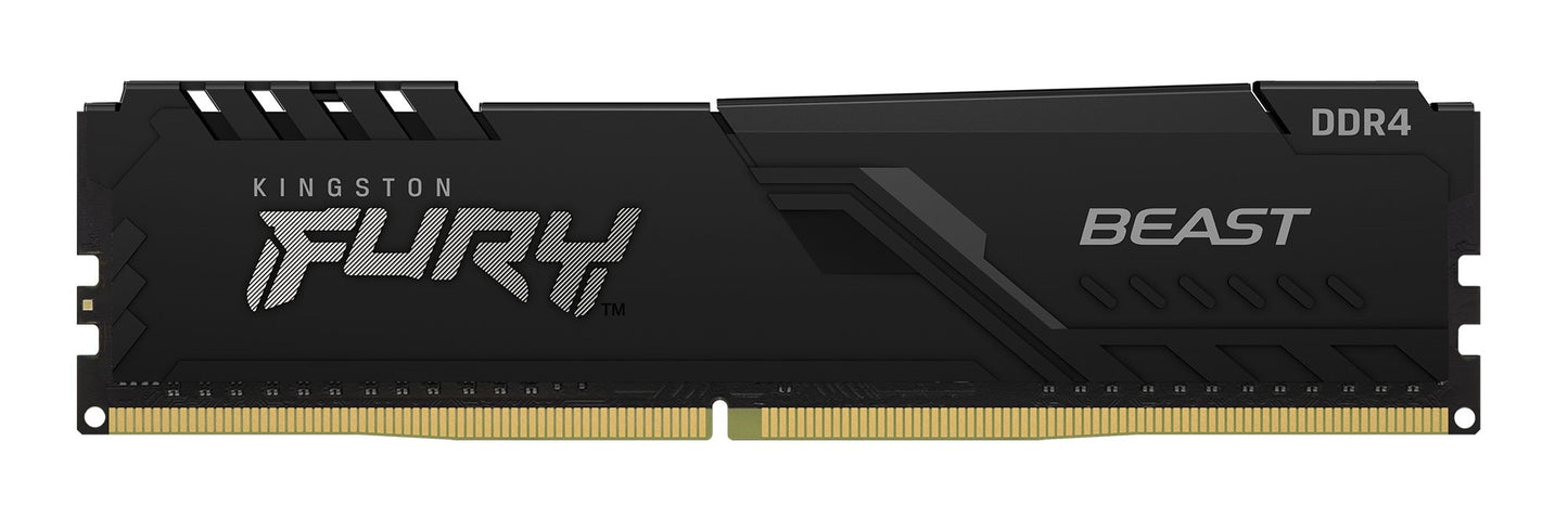 Ddr4 32Gb 3200 Mhz Fury Beast Black Cl16 Kingston - Visualizzazione dettagliata