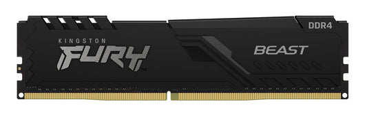 Ddr4 16Gb 3200 Mhz Fury Beast Black Cl16 Kingston - Visualizzazione dettagliata