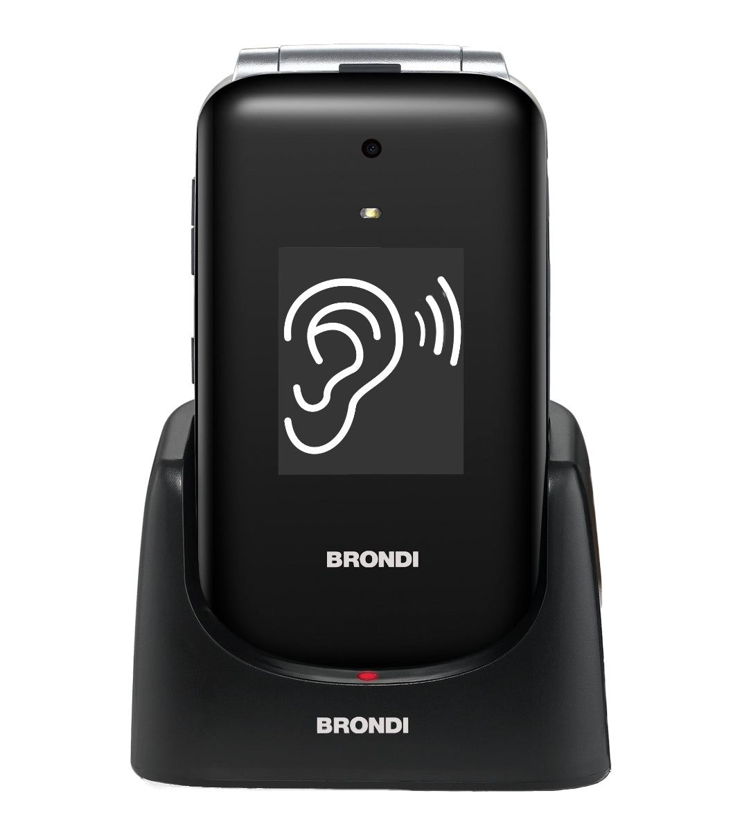 Cellulare Brondi Amico Supervoice 2 8 A Colori Micro Sd Nero Argento - Visualizzazione dettagliata