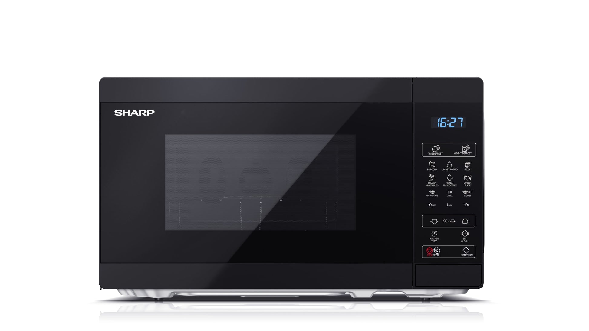 Forno Microonde Digitale Sharp Italia 20Lt 800 Watt Grill - Visualizzazione dettagliata