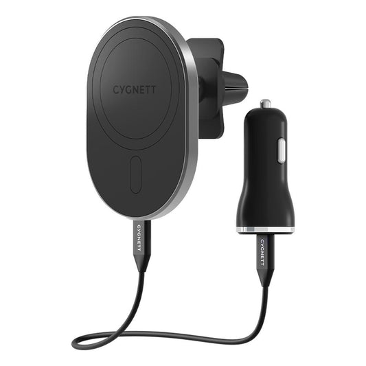Supporto Auto Wireless 7 5W Magsafe Iphone Cygnett - Visualizzazione dettagliata
