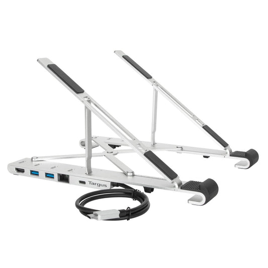 Supporto Notebook 10 15 6 Docking Usba Usbc Hdmi 4K 5 Posiz - Visualizzazione dettagliata