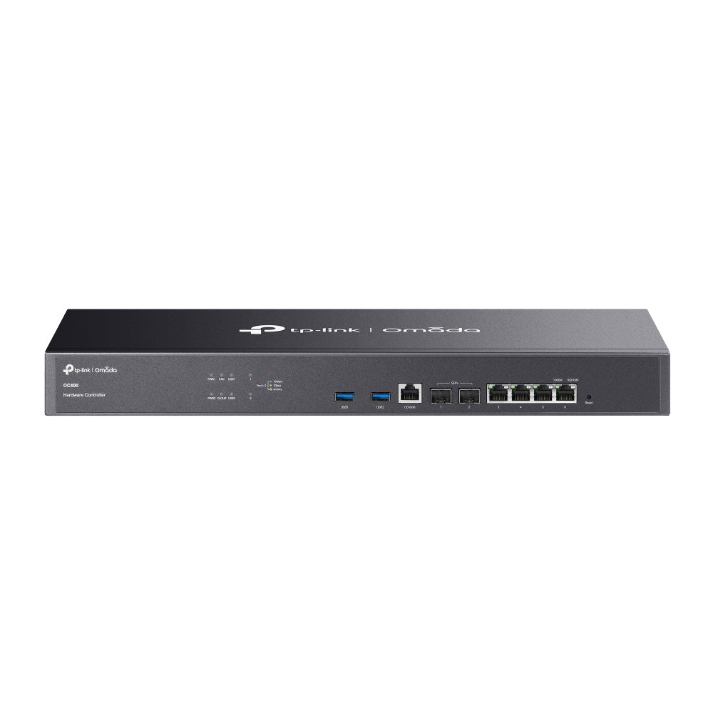 Controller Tplink Oc400 2X10G Sfp 2P Usb 1Xrj45 Cloud Access Omada - Visualizzazione dettagliata