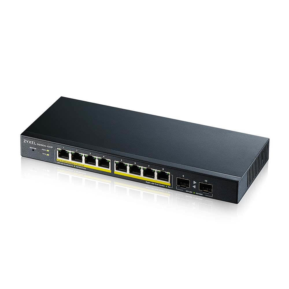 Switch Gs1900 10Hp Gigabit Poe - Visualizzazione dettagliata