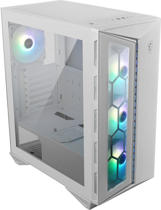 Case Mid Tw Mpg Gungnir 110R White White No Psu Atx Matx Mini Itx - Visualizzazione dettagliata