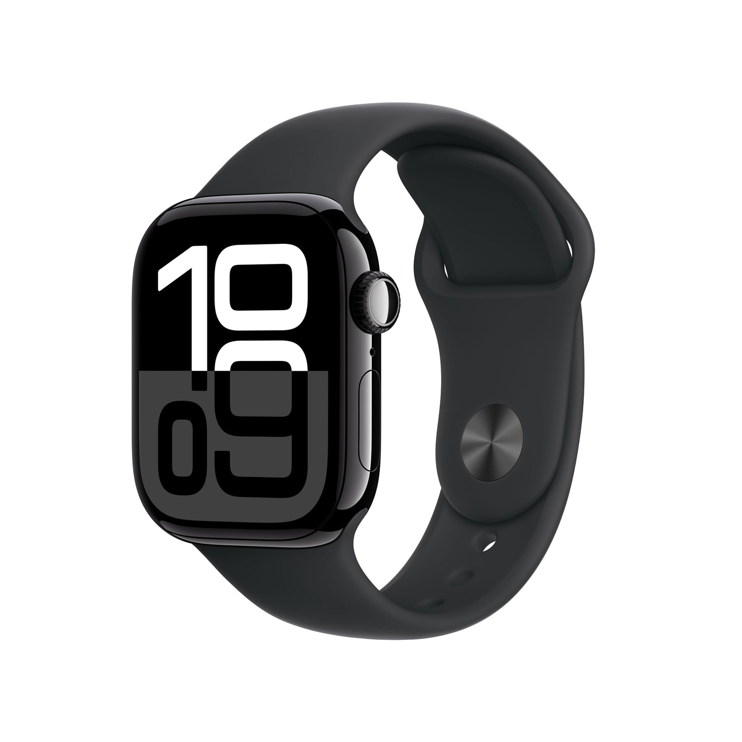Watch 10 42Mm Gps Jet Allumin Nero Nero Sport Band M L - Visualizzazione dettagliata