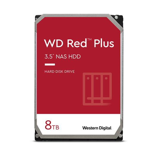 Hd 3 5 8Tb 5640Rpm 256Mb Red Plus Sata3 Nas Storage - Visualizzazione dettagliata