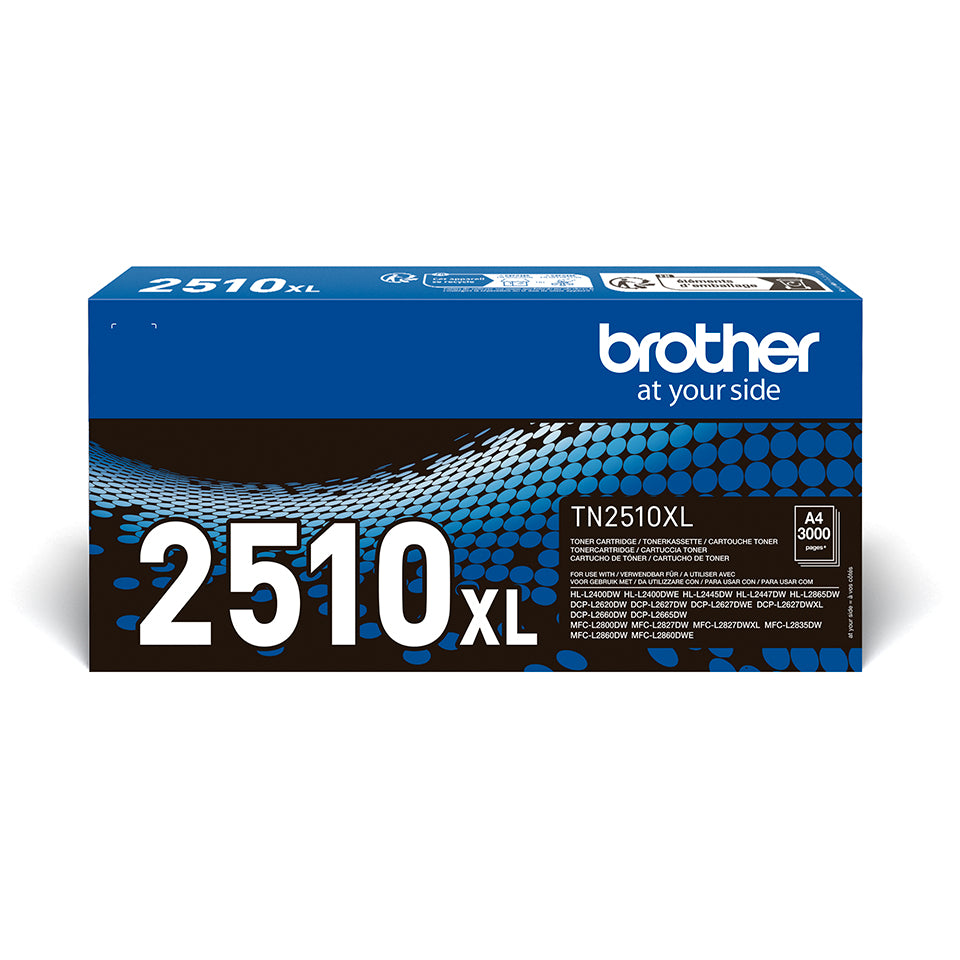 Toner Brother Tn2510Xl Nero Per Mfc L2860De 2827 2800 Dcpl2620 - Visualizzazione dettagliata