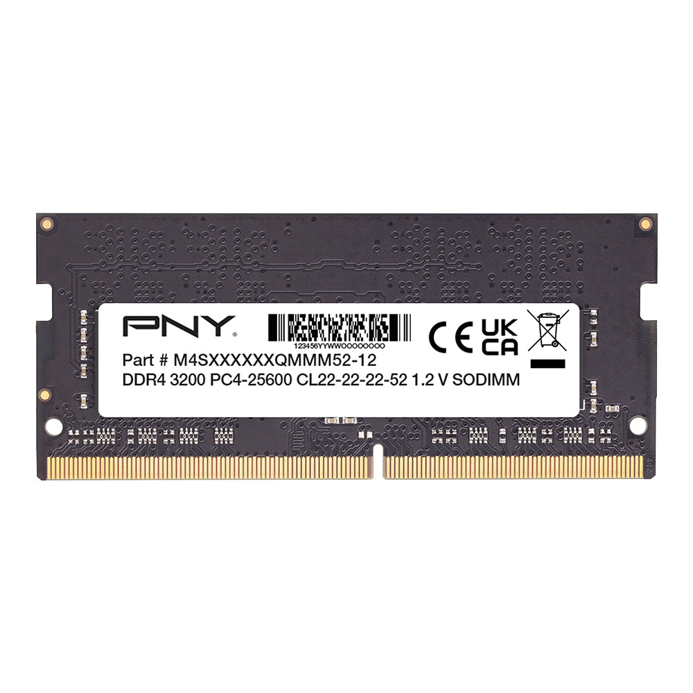 Ddr4 8Gb 3200 Mhz So Dimm Pny Cl22 - Visualizzazione dettagliata