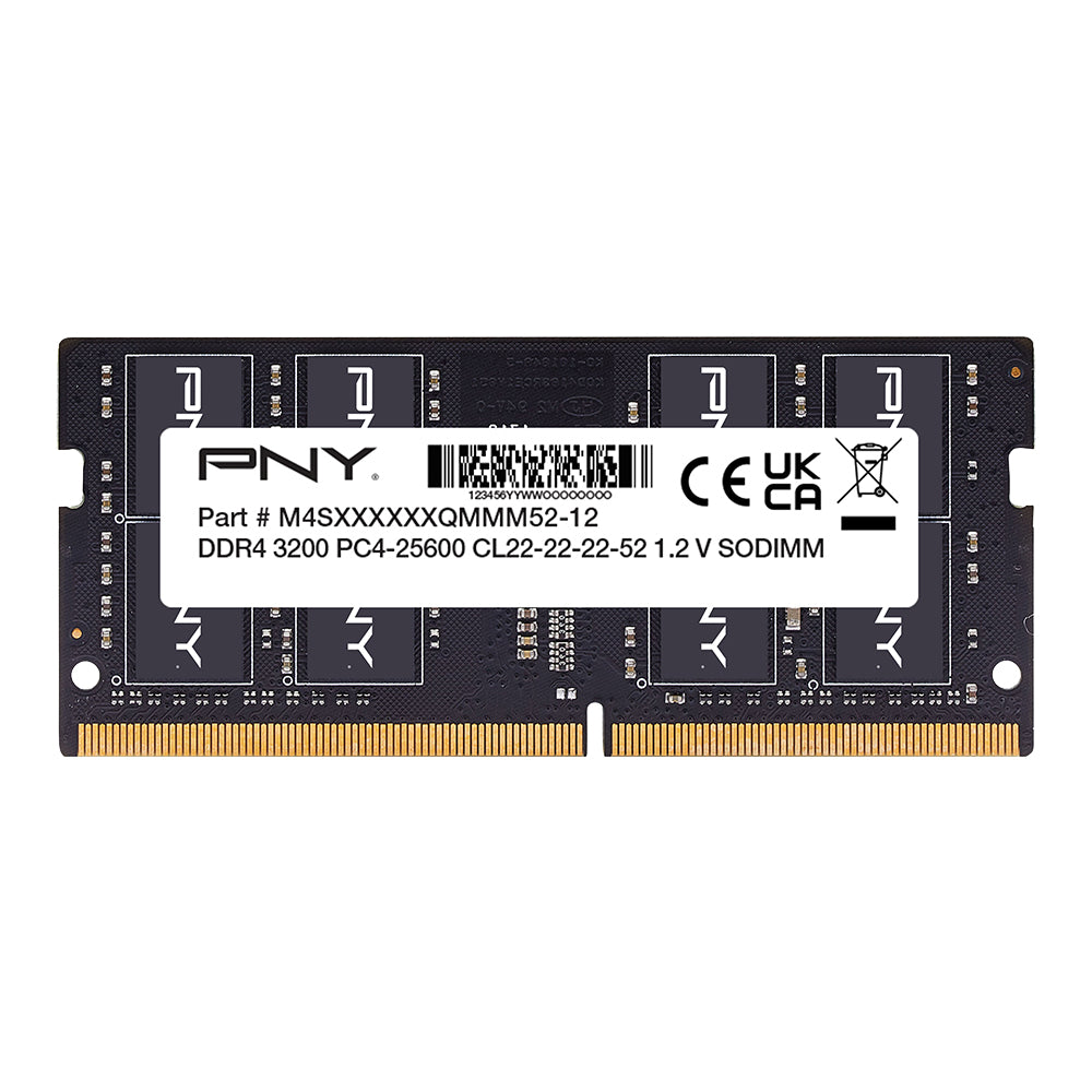 Ddr4 16Gb 3200 Mhz So Dimm Pny Cl22 - Visualizzazione dettagliata