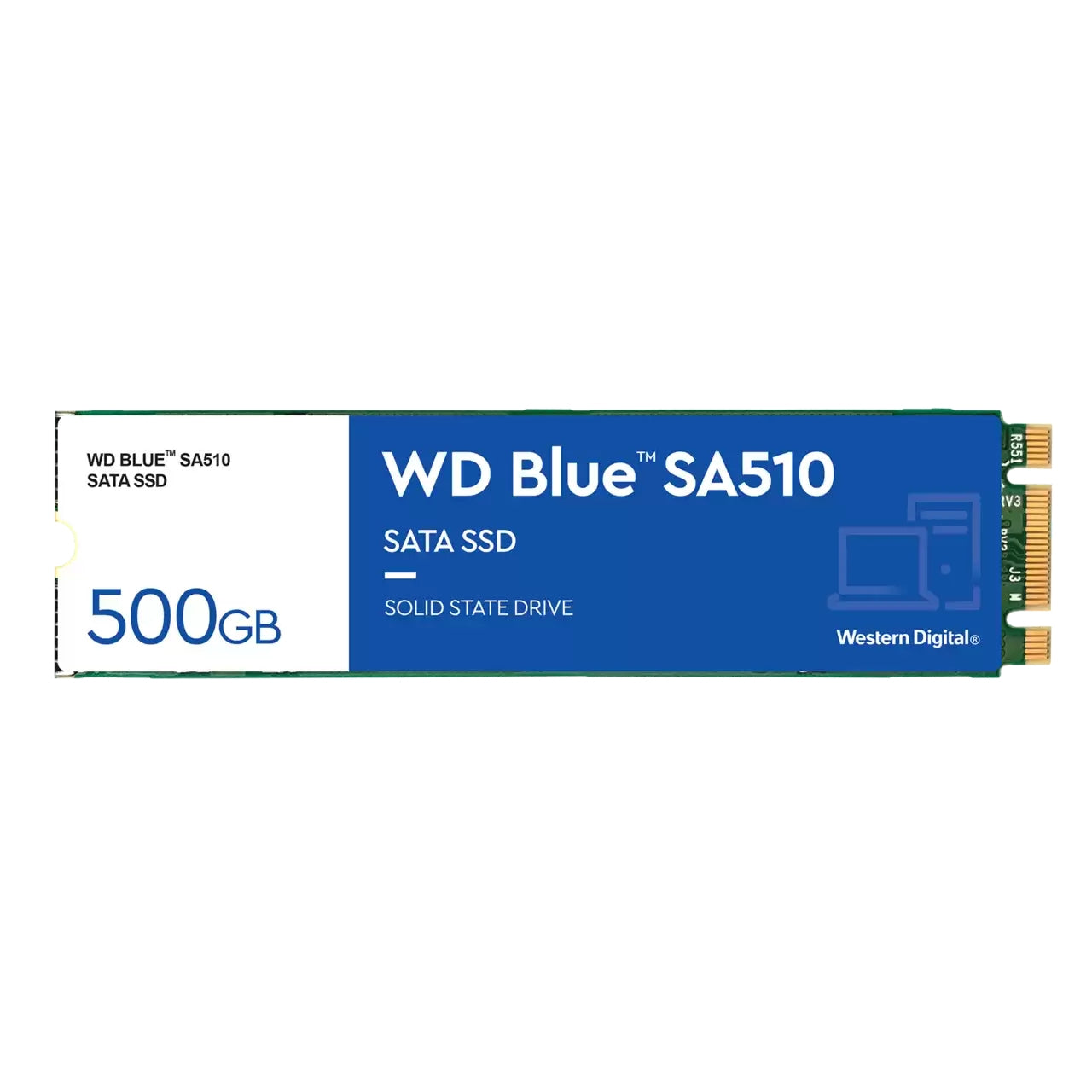 Ssd M 2 500Gb 2280 Sata Blue Sa510 R W 560 530 Mb S - Visualizzazione dettagliata