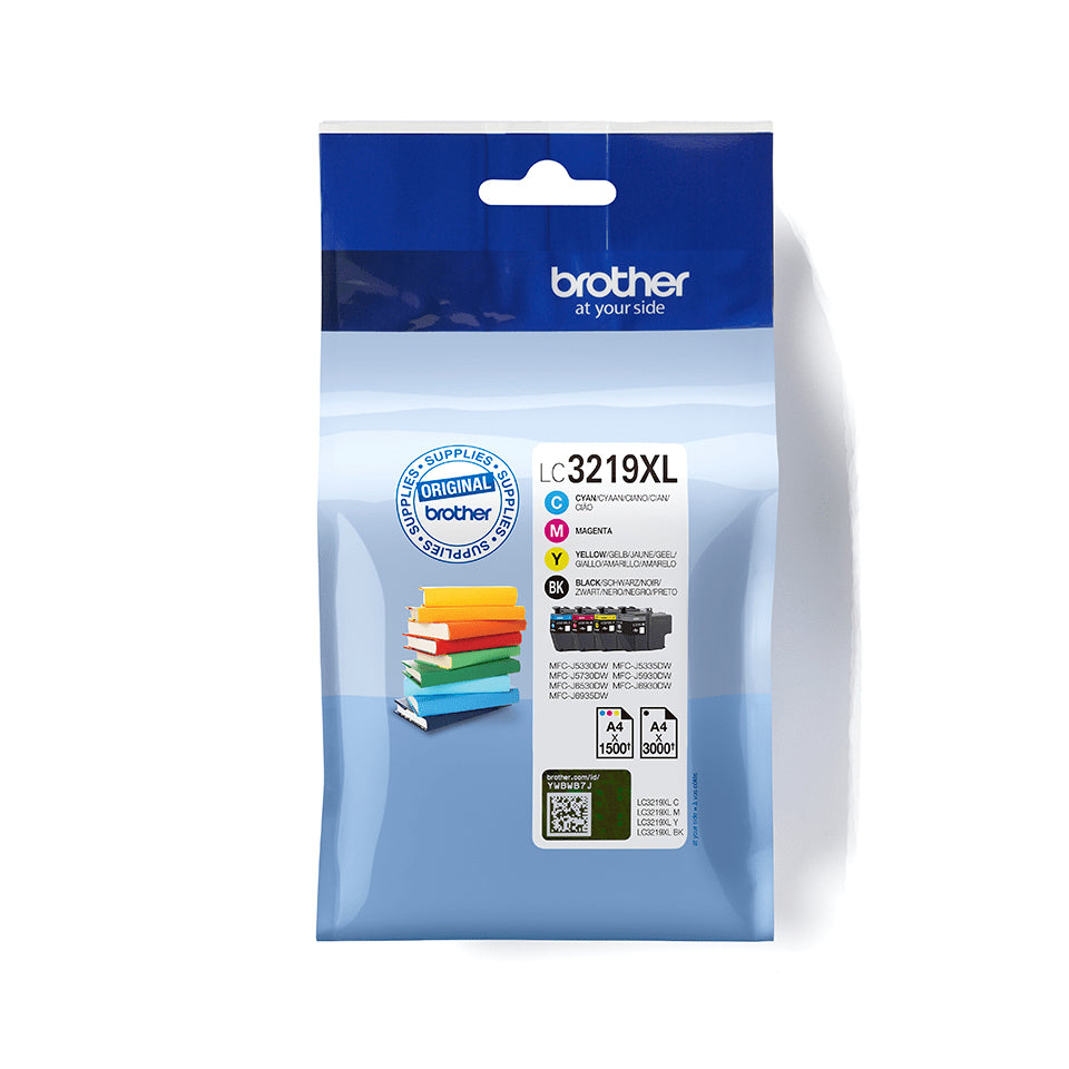 Ink Brother Lc3219Xlvalbp Xl Cmyk Mfcj5330 5730 5930 6530 6930Dw - Visualizzazione dettagliata
