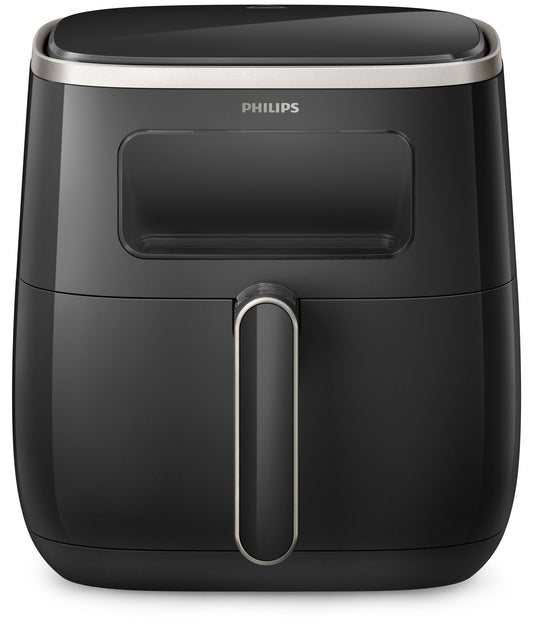 Friggitrice Ad Aria Multicooker 5 6 Xl 1700W Neraca Con Finestra Nera - Visualizzazione dettagliata
