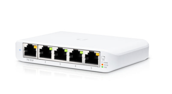 Switch 5P Gigabit Compact Desktop 150Gr 107 70 21Mm Ubiquiti - Visualizzazione dettagliata