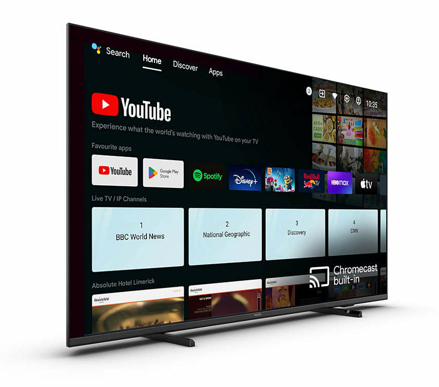 Tv 55 Philips 4K Hotel Uhd Hdmi 55Hfl4518U 12 Android - Visualizzazione dettagliata