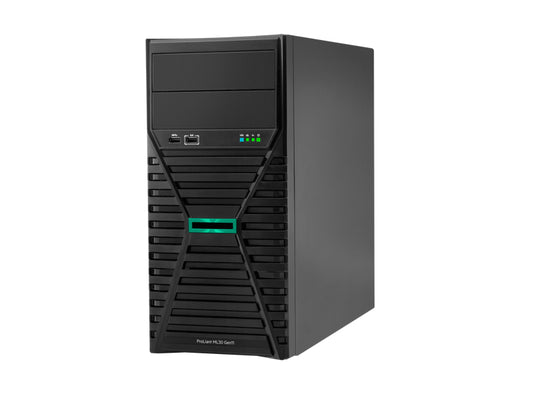 Server Hpe Ml30 E2414 4Lff Nhp 16Gb Gen11 350W Tower Vroc Nohdd No - Visualizzazione dettagliata