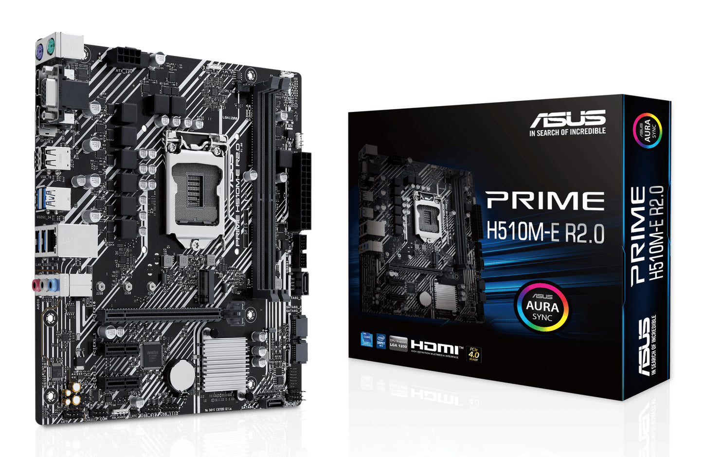 Mb Asus Prime H510M E R2 0 S1200 2D4 4S3 Gbl M 2 U3 2 Vga Hdmi Dp - Visualizzazione dettagliata