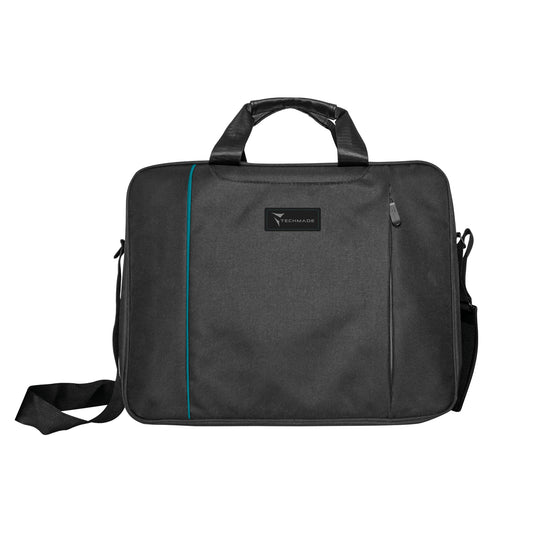 Borsa Nb 15 6 Nero Con Inserto Blu Techmade - Visualizzazione dettagliata