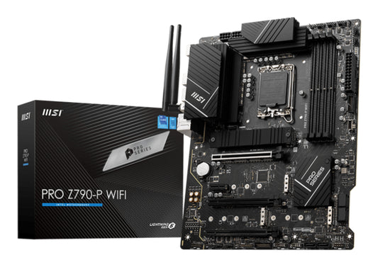 Mb Msi Pro Z790 P Wifi Ddr5 S1700 13Gen 4D5 6S3 M 2 U3 Gbl Raid H D - Visualizzazione dettagliata