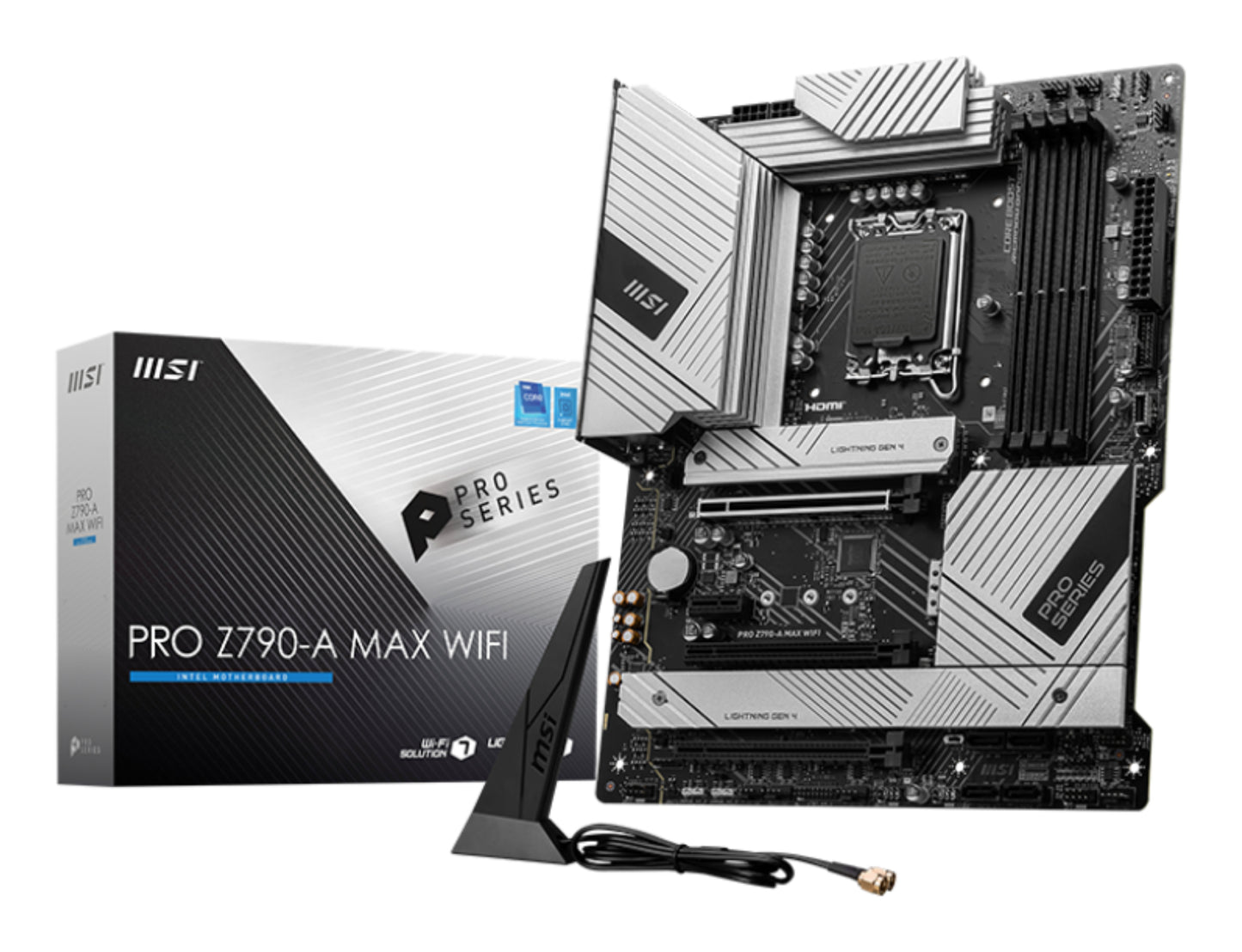 Mb Msi Pro Z790 A Max Wifi S1700 D5 4D6 6S3 4M 2 U3 Gbl Raid H D Atx - Visualizzazione dettagliata